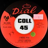 Little Archie – I Am A Carpet b/w I Need You – Dial 7″