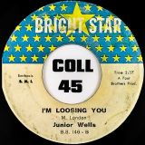 Junior Wells – Cut My Toe Nail b/w I’m Loosing You – Bright Star 7″