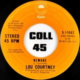 Lou Courtney – What Do You Want Me To Do b/w Beware – Epic 7″