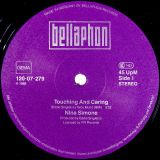 Nina Simone – Touching And Caring b/w For A While – Bellaphon 12″