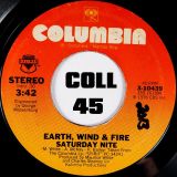 Earth, Wind & Fire – Saturday Nite b/w Departure – Columbia 7″