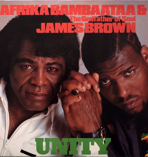 Afrika Bambaataa & The Godfather Of Soul James Brown - Unity - Tommy Boy 12"