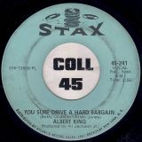 Albert King – Cold Feet b/w You Sure Drive A Hard Bargain – Stax  7″
