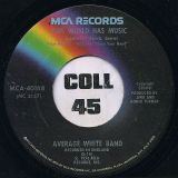 Average White Band – This World Has Music b/w The Jugglers – MCA 7″