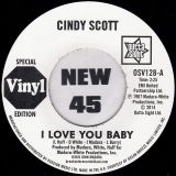 Cindy Scott – I Love You Baby b/w In Your Spare Time – Outta Sight UK 7″