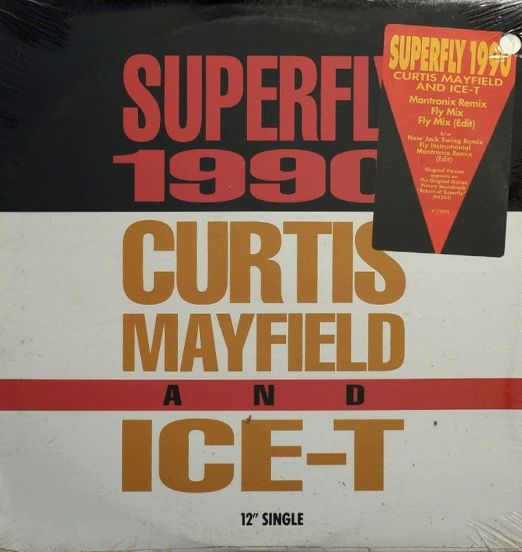 Curtis Mayfield & Ice-T - Superfly 1990 - Capitol 12"