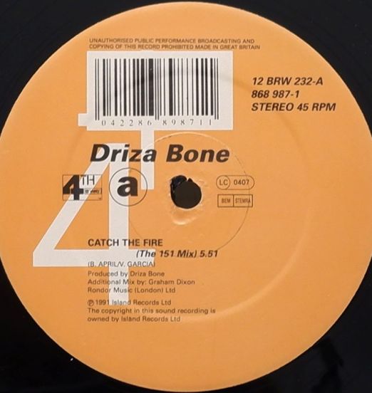 DrizaBone-CatchTheFireLABEL