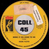 Eddie Floyd – Bring It On Home To Me b/w Sweet Things You Do – Stax GER 7″