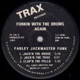 Farley Jackmaster Funk – Funkin With The Drums Again – Trax 12″ VG