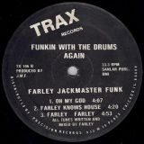 Farley Jackmaster Funk – Funkin With The Drums Again – Trax 12″ VG