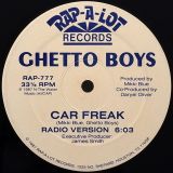 Ghetto Boys – Car Freak (Radio Version) b/w Instrumental – Rap-A-Lot 12″