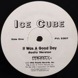 Ice Cube – It Was A Good Day (Radio Version) b/w Instrumental – Priority 12″