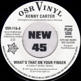 Kenny Carter – What’s That On Your Finger b/w I’ve Got To Find Her – Outta Sight UK 7″