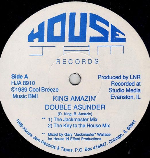 King Amazin' - Double Asunder - House Jam 12"