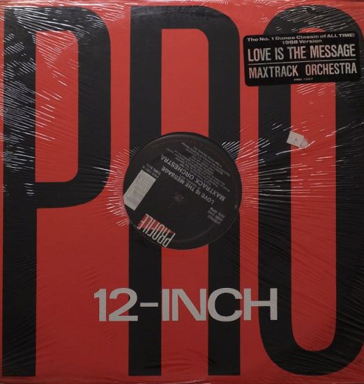 Maxtrack Orchestra - Love Is The Message - Profile 12"
