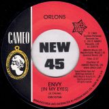 Orlons – Envy (In My Eyes) b/w No Love But Your Love – Outta Sight UK 7″