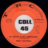 Percy Mayfield – My Love b/w My Bottle Is My Companion – Tangerine 7″