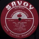 Punch Miller & Mutt Carey – Jazz New Orleans Volume 1 – Savoy LP