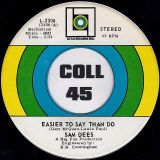 Sam Dees – Soul Sister b/w Easier To Say Than Do – Lo Lo 7“