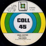 Sam Dees – Soul Sister b/w Easier To Say Than Do – Lo Lo 7“