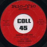 Bob Wilson And The San Remo Golden Strings – All Turned On b/w Hungry For Love – Ric Tic 7″