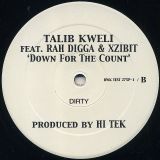 Talib Kweli Feat. Rah Digga & Xzibit – Down For The Count – Rawkus 12″