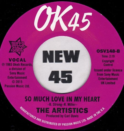 TheArtistics-SoMuchLoveInMyHeartB