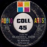 The Incredibles – I Can’t Get Over Losing Your Love b/w (I Love You) For Sentimental Reasons – Audio Arts! 7″