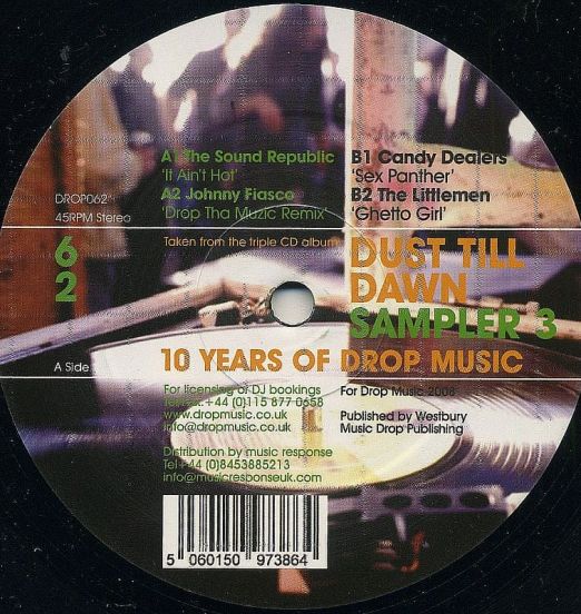V.A. - Dust Till Dawn Sampler 3 - Drop Music 12"