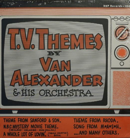 Van Alexander & His Orchestra - T.V. Themes - BBP LP