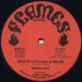 Winston Jones – When My Little Girl Is Smiling b/w Keep Me Hanging On – Flames 12″