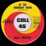 Billy Preston – In The Midnight Hour b/w Advice – Capitol 7″