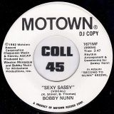 Bobby Nunn – Sexy Sassy – Motown DJ 7″