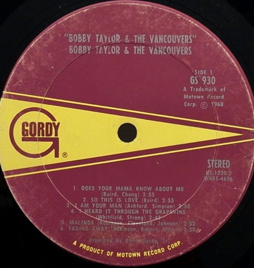BobbyTaylorAndTheVancoivers-SameLABEL