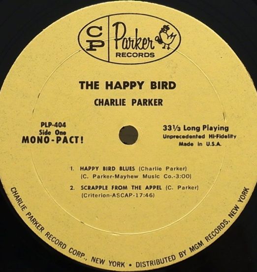 CharliePArker-TheHappyBirdLABEL