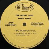 Charlie Parker – The Happy “Bird” – Charlie Parker Records LP