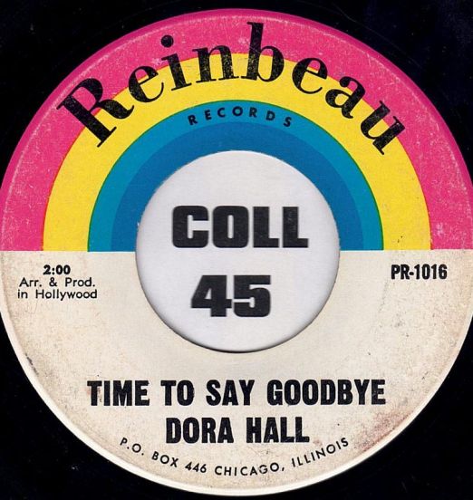 DoraHall-TimeToSayGoodbye