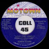 Edwin Starr – You’ve Got My Soul On Fire b/w Love (The Lonely People’s Prayer) – Motown 7″
