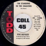 Five Royales – I’m Standing In The Shadows b/w Doin’ Everything – Todd 7″