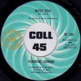Al Kent – Bless You b/w Flaming Embers – Bless You – RicTic 7″