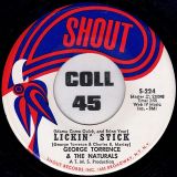 George Torrence And The Naturals – So Long Goodbye b/w Lickin’ Stick – Shout 7″