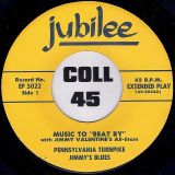 Jimmy Valentine’s All Stars – Music To Beat By – Jubilee 7″