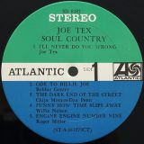 Joe Tex – Soul Country – Atlantic LP