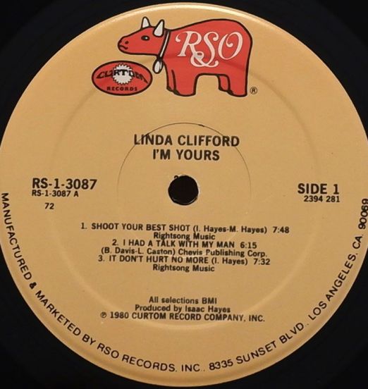 LindaClifford-ImYoursLABEL