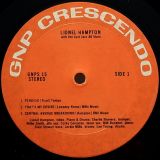 Lionel Hampton & The Just Jazz All Stars – Same – GNP Crescendo LP