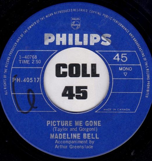 Madeline Bell - Picture Me Gone b/w I'm Gonna Make You Love Me - Philips 7"