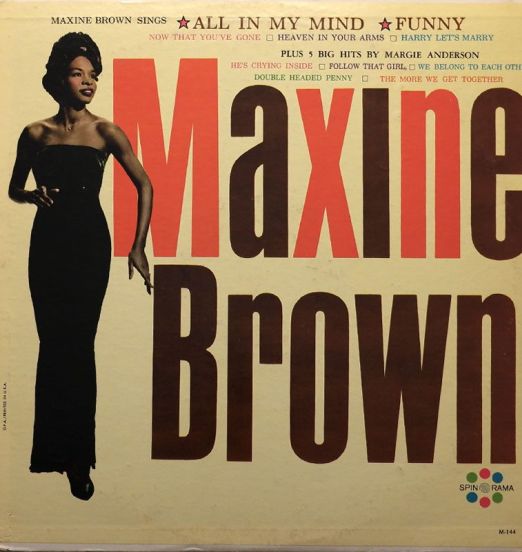 Maxine Brown / Margie Anderson - Maxine Brown Sings / Margie Anderson Sings - Spin-O-Rama LP