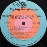 Mike Lipskin & Willie “The Lion” Smith – California Here I Come – Flying Dutchman LP
