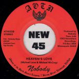 Nobody – I Saw You b/w Heaven’s Love – Athens Of The North Sc 7″