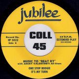 Jimmy Valentine’s All Stars – Music To Beat By – Jubilee 7″